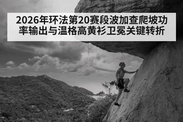 2026年环法第20赛段波加查爬坡功率输出与温格高黄衫卫冕关键转折